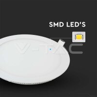 18W LED Premium Panel Downlight Round V-TAC SKU214860