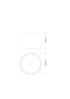 DOWNLIGHT COMFORT FRAME D250 WT LEDVANCE 4099854500145