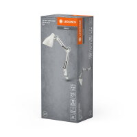 Stolní lampa Office Line Desk Pear Clip E27 White LEDVANCE 4099854385322