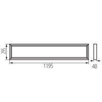 LED panel BLINGO U 34W SR 60 NW KANLUX 39173