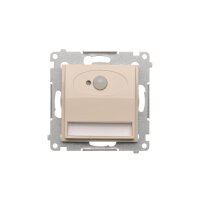 LED osvětlení (přístroj) s pohybovým senzorem 230V,3100 K, 5900 K,krémová