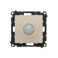 Senzor pohybu (přístroj s krytem) champagne matná KONTAKT SIMON TECR1.01/144