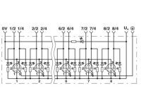 Rozvodná skříň SACB-8/16-L- 5,0PUR SCO P NPN PHOENIX CONTACT 1405739