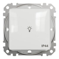 Sedna D/E Tlačítko 1/0 ''světlo'' IP44, Bílá SCHNEIDER SDD211132