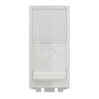 Datová zásuvka NOVÁ UNICA 1xRJ45 Kat.6 FTP, 1M, Bílá SCHNEIDER NU344718