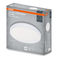CEILING LUXO WHITE SENSOR ? 38 cm 24W 4000K IP20 WHITE OSRAM 4099854650536