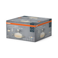 Ceiling Fan Poniente 1060mm 66W CCT OSRAM 4058075857919