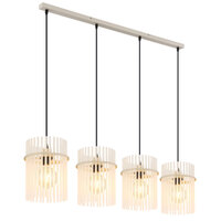 Závěsné svítidlo GORLEY písková 4xE27, max. 60W 230V GLOBO 15698-4HB