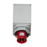 P17 TEMPRA PRO IP 66/67 PŘÍVODKA 400V 4K 125A 3P+E ČERVENÁ LEGRAND 555618