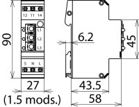 Přijímací modul DEHNsignal E 3 910631