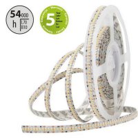 LED pásek teple bílý 240LED/m IP20 DC 12V 10mm 5m MCLED ML-121.625.60.0