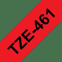 BROTHER TZe-461, červená / černá (36mm, lamin.)