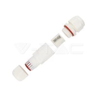 Waterproof Box With Connector White,  VT