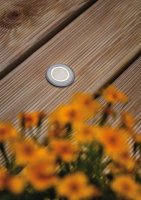 Zemní svítidlo IP65 3000K 2W ocel umělá hmota 230V kruhové plné PAULMANN 94363