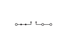 2202-1761 3-conductor carrier terminal b