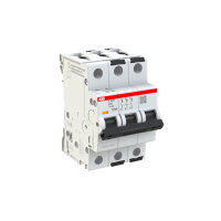 S303P-D6 3 fázový jistič 6 A char. D 25kA ABB 2CDS383001R0061