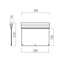 XARROW 5in1 MOUNTING TYPES 4W LED 3h M/N