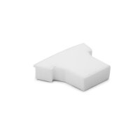 Záslepka KLUŚ FOLED-W pro AL profil, černá /24285/ ALUMIA C28013C07