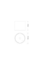 DOWNLIGHT COMFORT FRAME D200 BK LEDVANCE 4099854500046