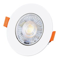 ZITA SMD kruh 9cm výklop.max.7W,IP20,560lm,CCT,bílá ECOLITE LED-YL201/7W/CCT/BI