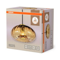 Decor Gold Glass Pendant E27 Gold OSRAM 4058075850644