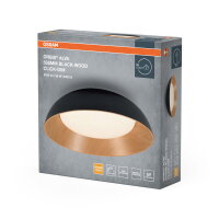 Orbis Alva 505MM 36W 830 Click DIM Black and Wood Decor OSRAM 4099854446337