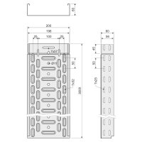 ŽLAB S INT.SPOJ. JUPITER PONOREM POZINKOVÁNO KOPOS KZI 60X200X1.25_F
