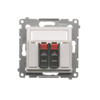 DGL32.01/11 Dvojitá zásuvka reproduktoro