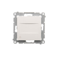 Záslepka, antibakteriální bílá KONTAKT SIMON DPS.01/AB11