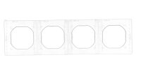 ostatní IP44 pro rámeček 4-násobný KONTAKT SIMON NU4