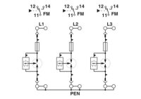 Kombinovaný svodič typ 1+2 FLT-SEC-H-T1-3C-440/25-FM PHOENIX CONTACT 2907260