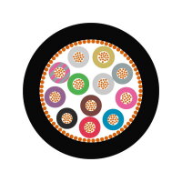 Spirálový kabel UNITRONIC SPIRAL 12X0,14/200 LAPP 73220231