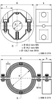 BISOFIX 88 M8/M10/1/2'' PUR 88,9 WALRAVEN 0880089