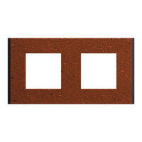 Krycí rámeček NOVÁ UNICA DECO MATERIALS dvojnásobný, Terracotta