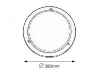 Ufo E27 2x 60W IP20 chrom RABALUX 5143