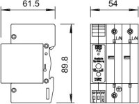 OBO 5096413 Spodní díl V20 a V25 V20-C U-2 AS