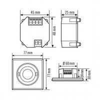 EP10428715 Čidlo přítomnosti 360° PD Fla