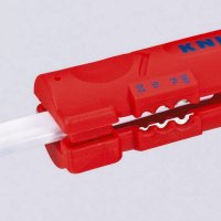KNIPEX Odizolovací nástroj pro kabely plochého a kruhového průřezu 125 mm