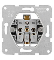 Zásuvka ČSN bezpečnostní clonka, bezšroubové svorky, zelená SCHRACK EV101359--