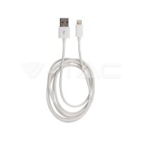 Iphone Cable White With MFI Licence, VT-5552 V-TAC SKU8453