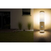 Venkovní svítidlo JAICY imitace dřeva 1xE27 15W/LED 1,2W 230V 3000K GLOBO 34070S