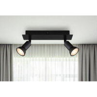 Nástěnné svítidlo DREW černá 2xGU10 35W 230V GLOBO 57998-2