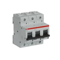S803S-C63 jistič 3P char. C 63A s klecovou svorkou Icu 50kA ABB 2CCS863001R0634