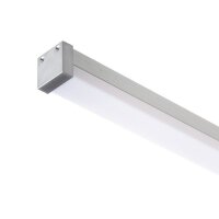 LED PROFILE D přisazený 1m hliník/mléčný akryl RENDL R13866