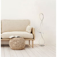 Stojací lampa SWIRL nikl 36W 4000K GLOBO 67341SN
