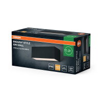 Endura Style IP65 Wall Idri Dark Grey OSRAM 4099854444777