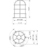 Mřížka ochranná MLINE STAINLESS HD GRID nerez, SIZE 4 SIRENA 90554