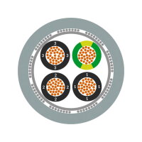 Ovládací kabel ÖLFLEX CHAIN 809 CY 2X0,5 LAPP 1026751