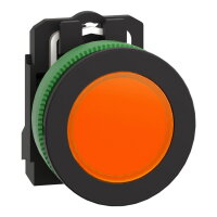 Signálka zapuštěná 230 240V, Oranž SCHNEIDER XB5FVM5