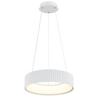 Závěsné svítidlo KEMP bílá LED 45W 230V, 1600lm, CCT2700/4000/6000K GLOBO 15924W